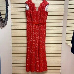 Theia women evening gorgeous dress Size 16